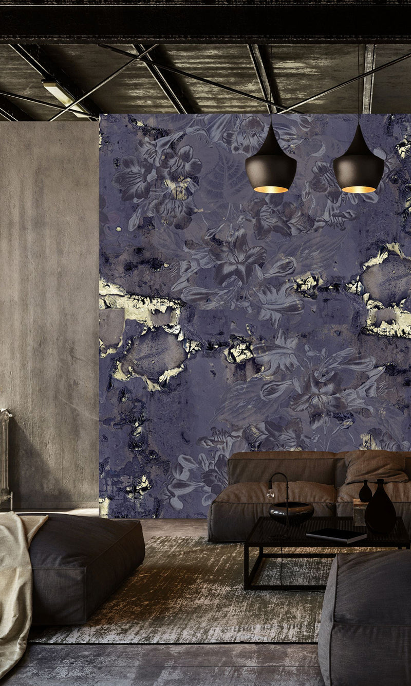 Muance Symphony Navy Gold MU15080 Sample