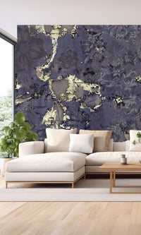 Muance Symphony Navy Gold MU15080 Sample