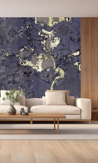 Muance Symphony Navy Gold MU15080 Sample