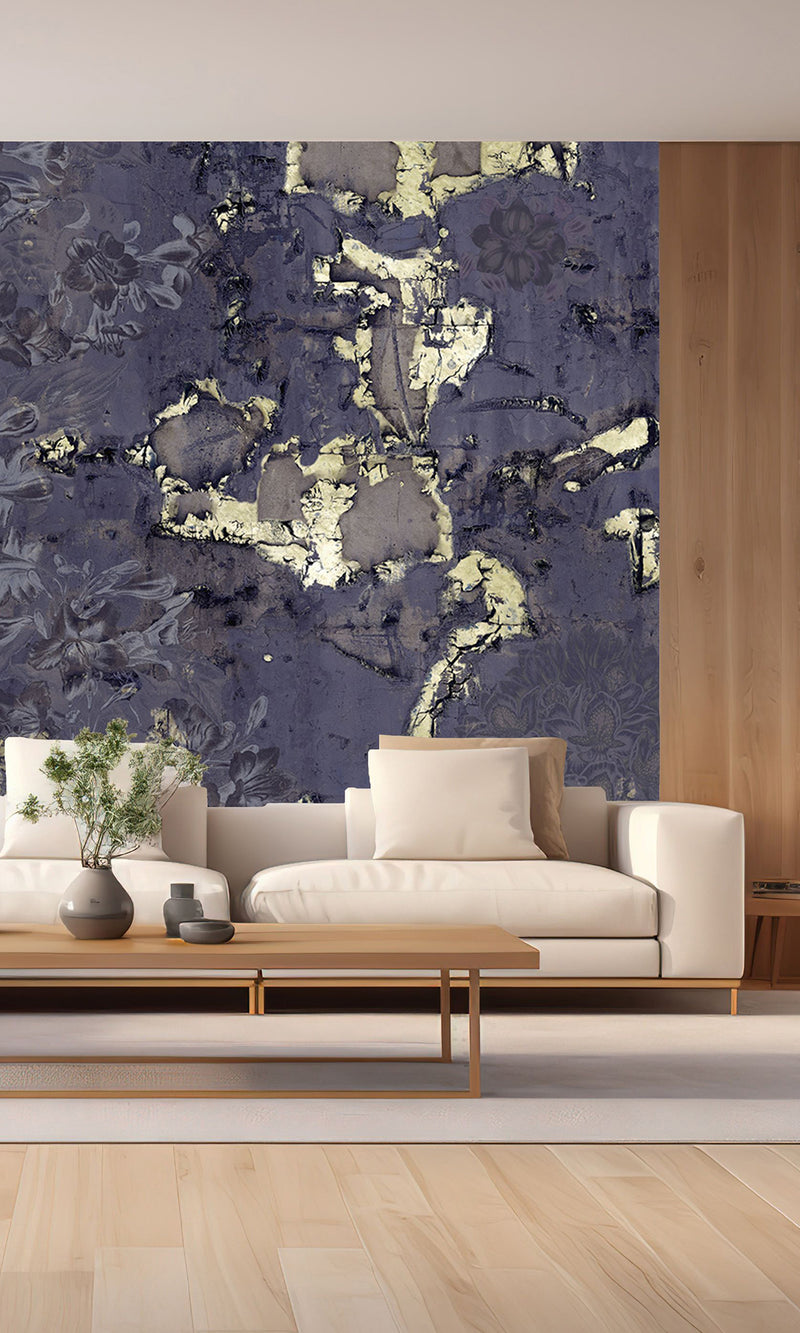 Muance Symphony Navy Gold MU15080 Sample