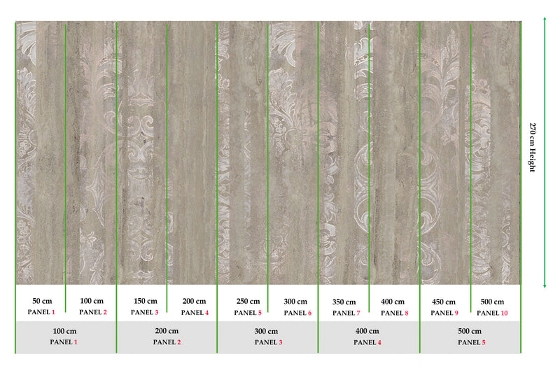 Muance Curtain Call Khaki MU15082 Sample