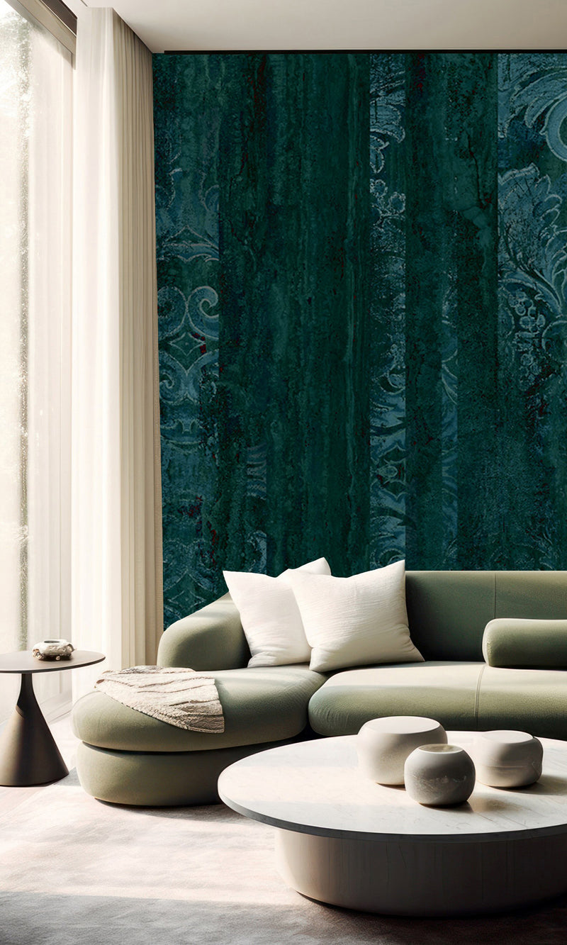 Muance Curtain Call Navy Blue MU15084 Sample