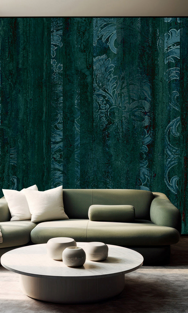 Muance Curtain Call Navy Blue MU15084 Sample