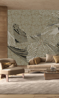 Muance Rainbow Tropics Khaki Ochre MU15087