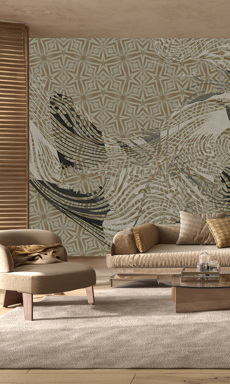 Muance Rainbow Tropics Khaki Ochre MU15087