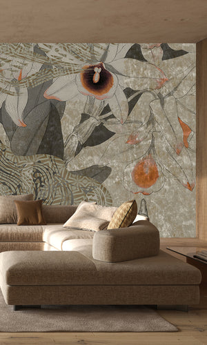 Muance Rainbow Tropics Khaki Ochre MU15087