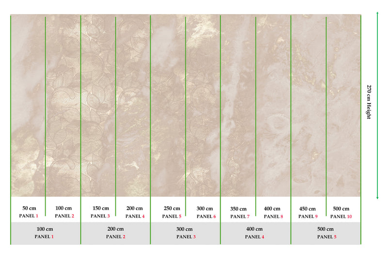 Muance Soft Marble Pastel Pink MU15088 Sample