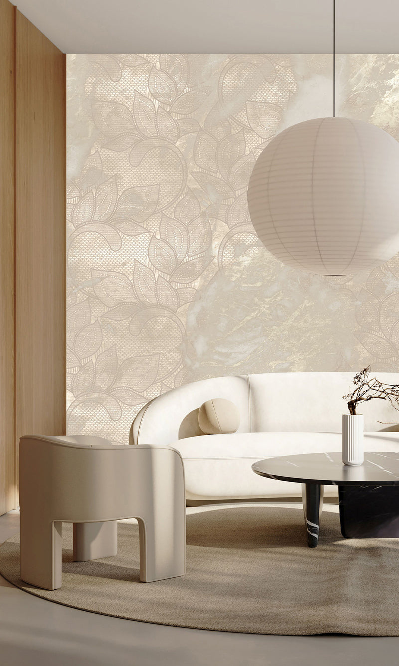 Muance Soft Marble Pastel Beige MU15090 Sample