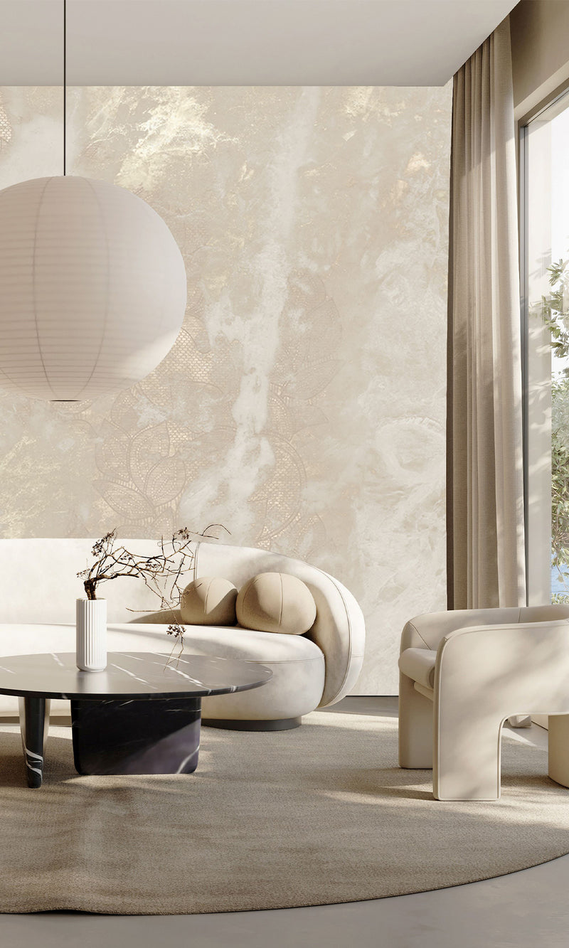 Muance Soft Marble Pastel Beige MU15090 Sample