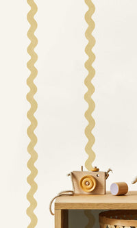 Adventure Awaits Do The Wiggle Stripe Ochre 13980