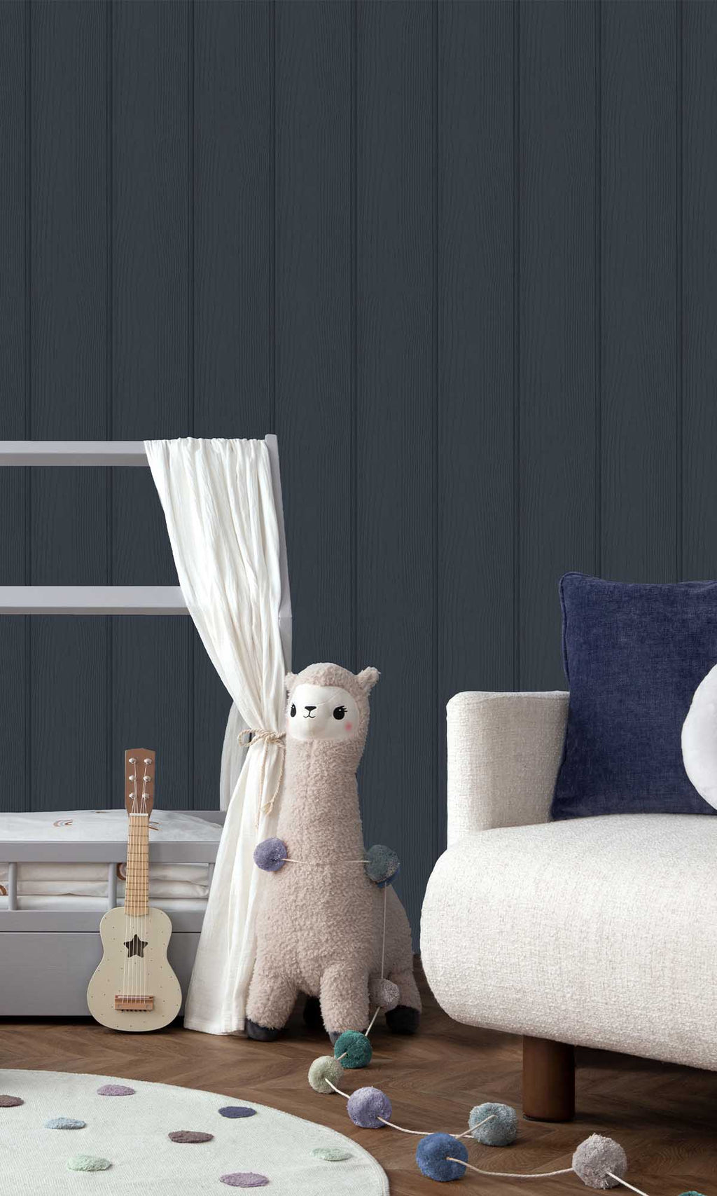 Adventure Awaits Tongue & Groove Navy 13993