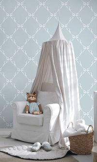 Adventure Awaits Tied With a Bow Sky Blue 14030