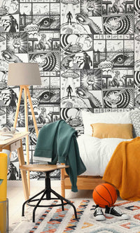 Adventure Awaits City Hero Black/White 14075