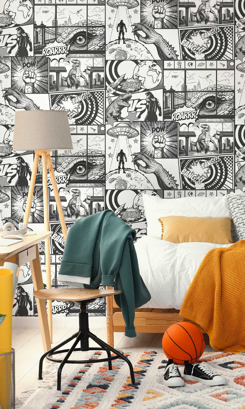 Adventure Awaits City Hero Black/White 14075