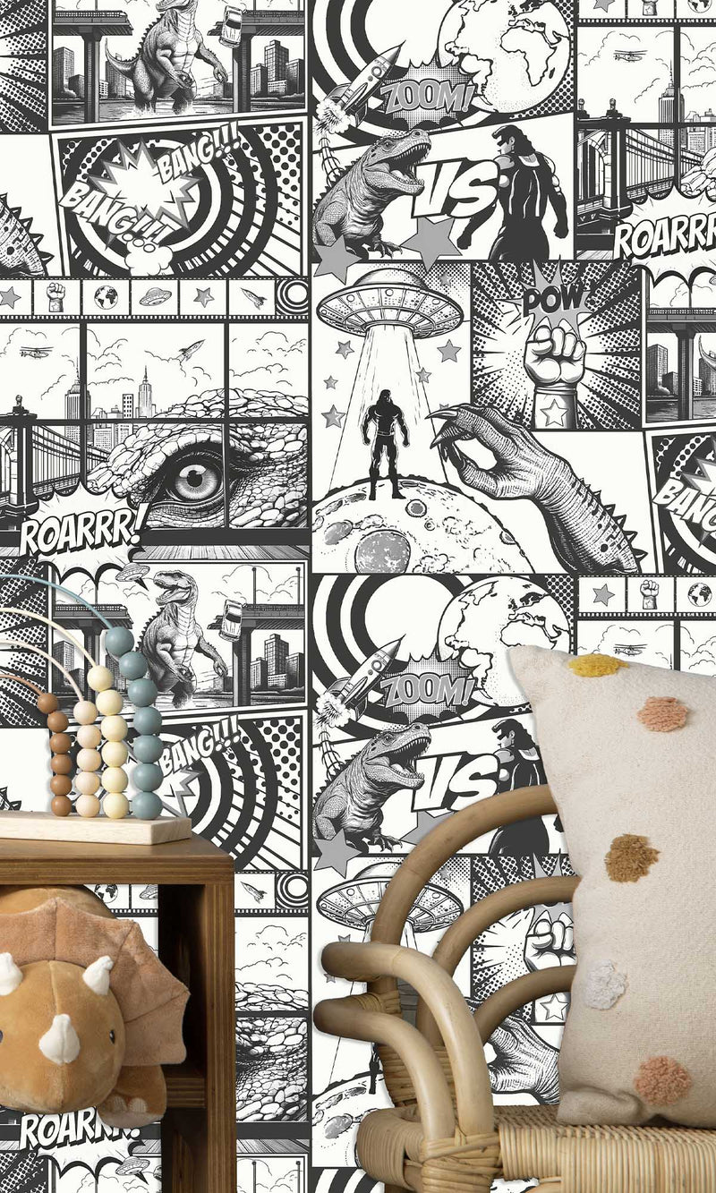 Adventure Awaits City Hero Black/White 14075