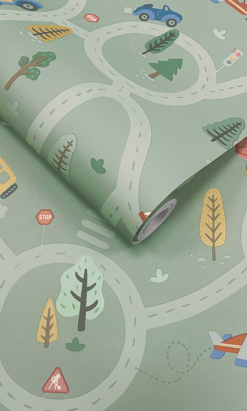 Adventure Awaits Roundabout Road Sage 14081