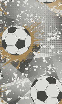 Adventure Awaits Football Frenzy Black/Gold 14090