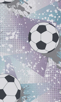 Adventure Awaits Football Frenzy Lilac/Silver 14091