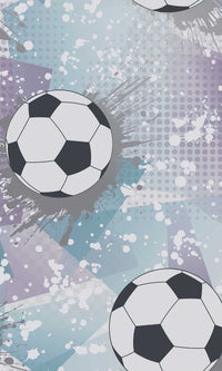 Adventure Awaits Football Frenzy Lilac/Silver 14091
