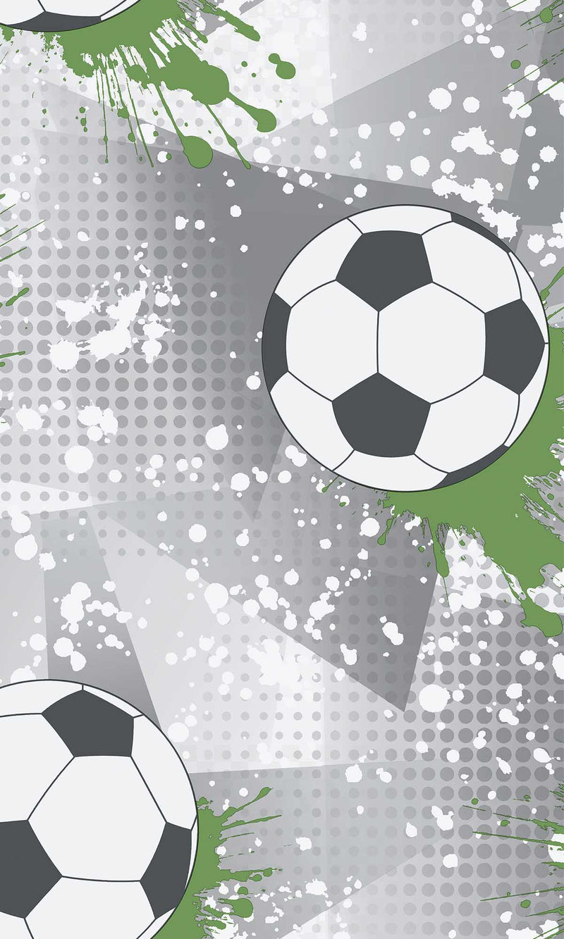 Adventure Awaits Football Frenzy Grey/Green 14092