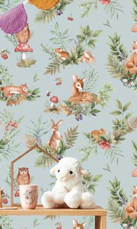 Adventure Awaits Forest Friends Duck Egg Blue 14120