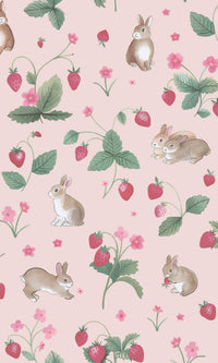 Adventure Awaits Bunnies & Berries Pink 14141