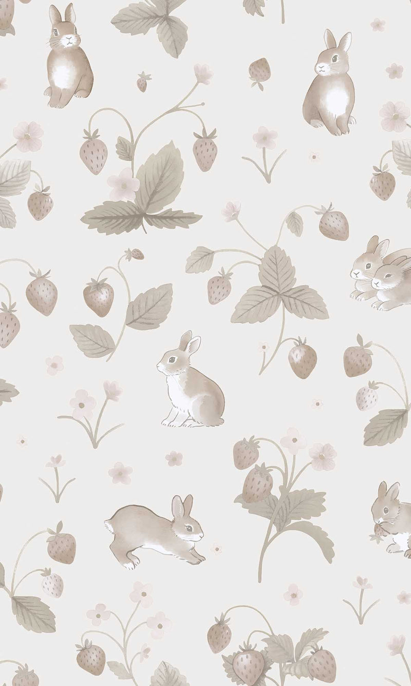 Adventure Awaits Bunnies & Berries Neutral 14143