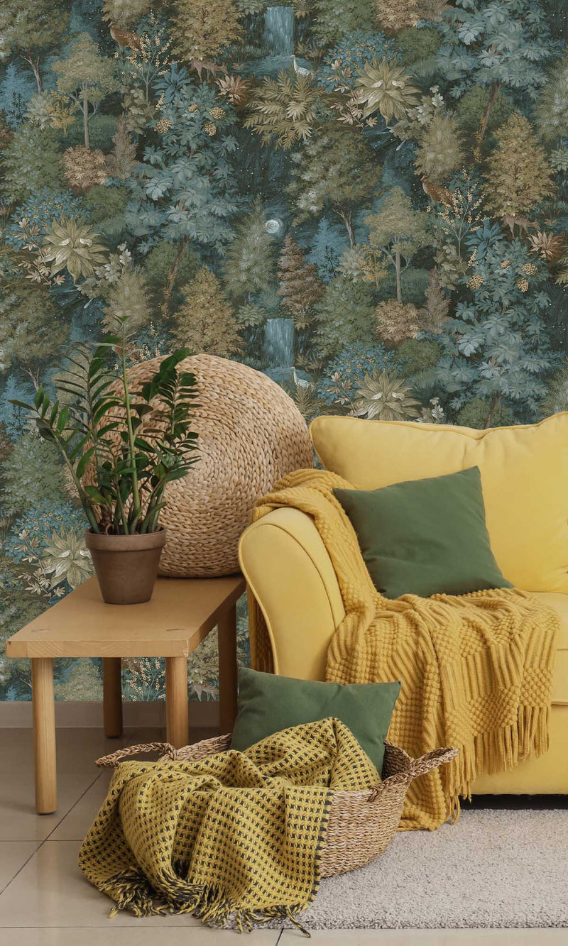 Imaginarium 3 Midnight Woods Teal/Yellow 14150