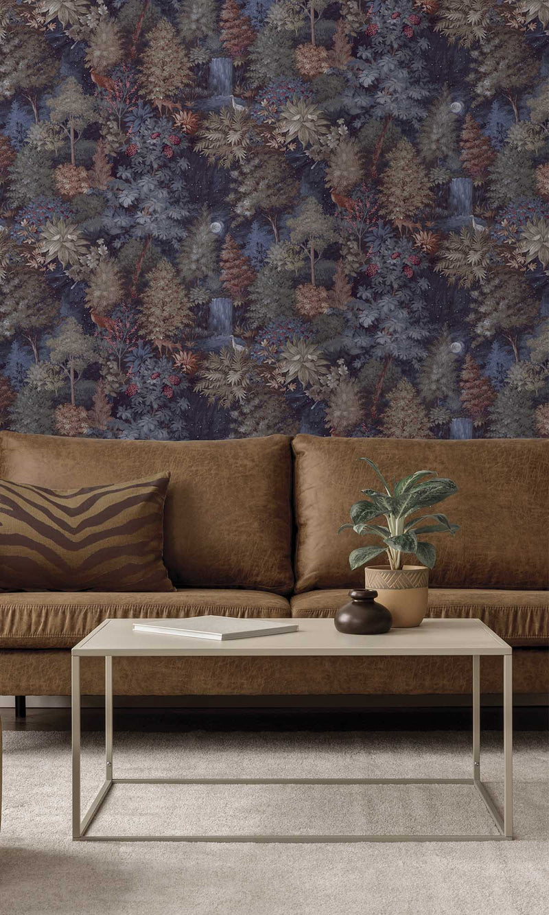 Imaginarium 3 Midnight Woods Navy 14152