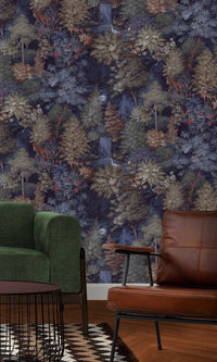 Imaginarium 3 Midnight Woods Navy 14152