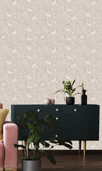 Imaginarium 3 Deer Woods Pink 14162