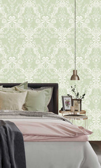 Imaginarium 3 Bow Damask Sage 14170