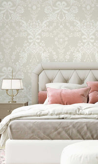Imaginarium 3 Bow Damask Taupe 14171