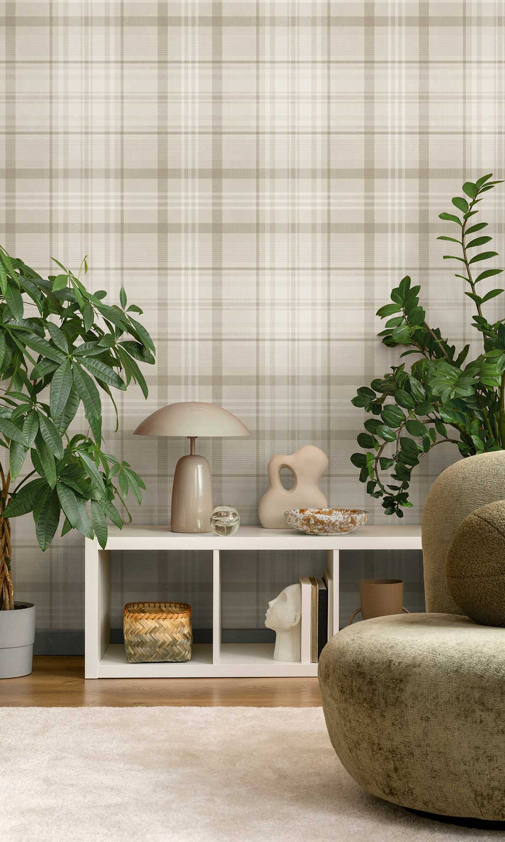 Imaginarium 3 Kirkham Check Neutral 14180