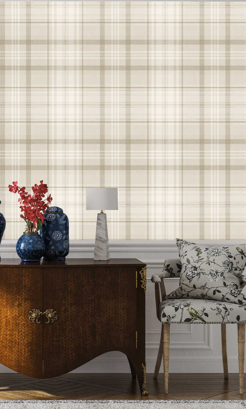 Imaginarium 3 Kirkham Check Neutral 14180