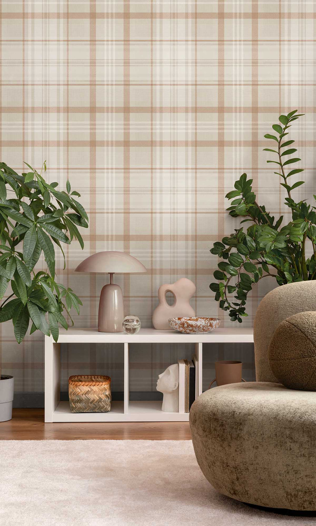 Imaginarium 3 Kirkham Check Orange 14182