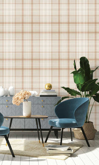 Imaginarium 3 Kirkham Check Orange 14182