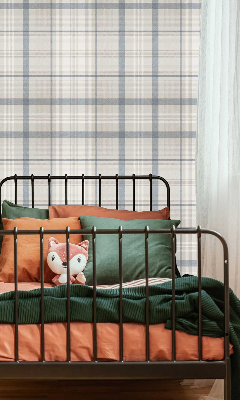 Imaginarium 3 Kirkham Check Navy 14183