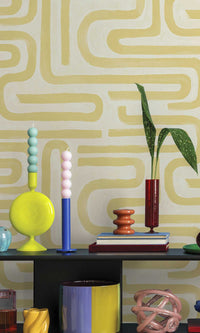 Imaginarium 3 Brushed Geo Ochre 14231