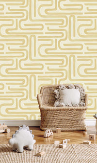 Imaginarium 3 Brushed Geo Ochre 14231