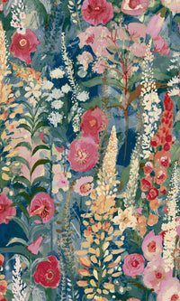 Inia Delphinium Forest Multicolor - Blue A74602