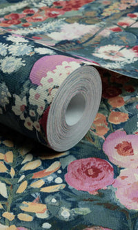 Inia Delphinium Forest Multicolor - Blue A74602