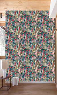 Inia Delphinium Forest Multicolor - Blue A74602