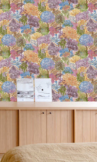 Inia Blossom Tree Multicoloured - Blue A78601