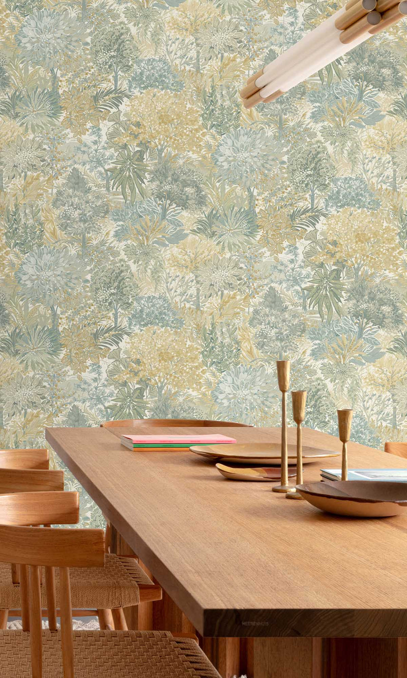 Inia Blossom Tree Multicoloured - Beige A78603