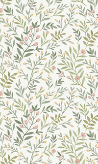 Inia Leafy Trail Multicoloured - Green A78801