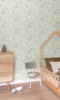 Inia Leafy Trail Multicoloured - Green A78801