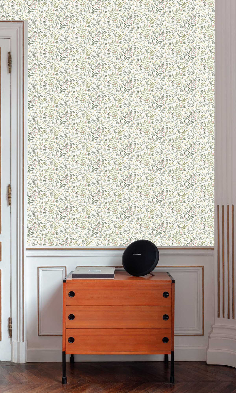 Inia Leafy Trail Multicoloured - Green A78801