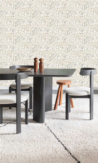 Inia Leafy Trail Multicoloured - Beige A78802