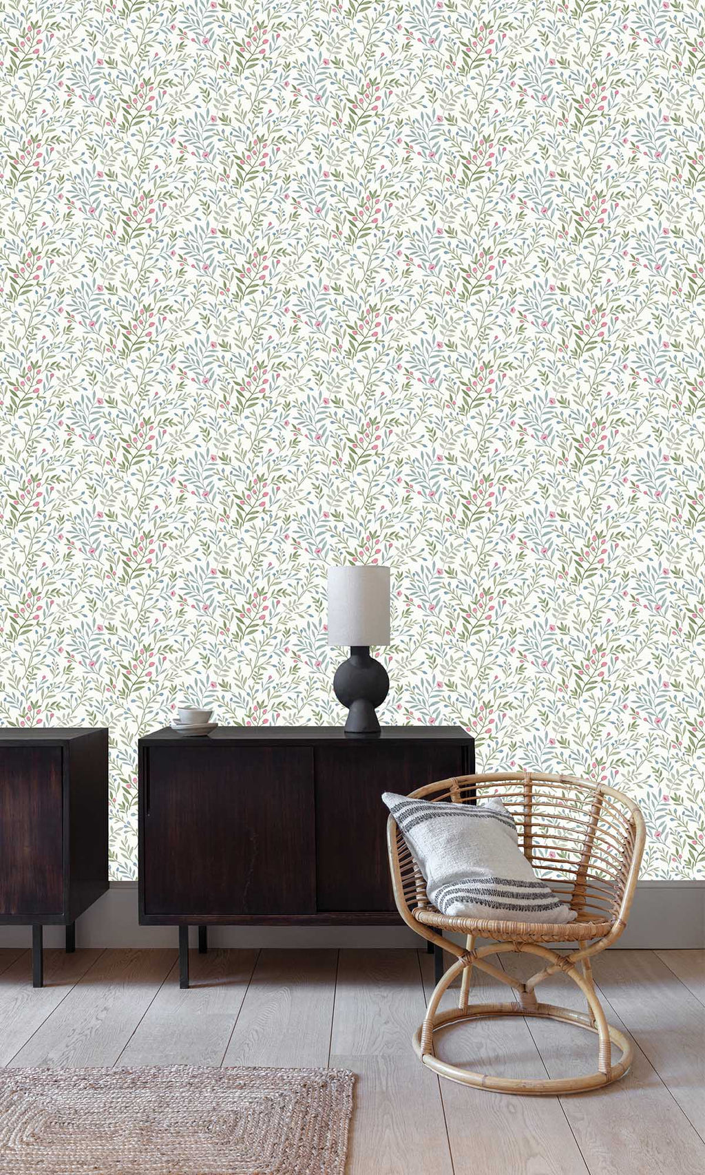 Inia Leafy Trail Multicoloured - Blue A78803